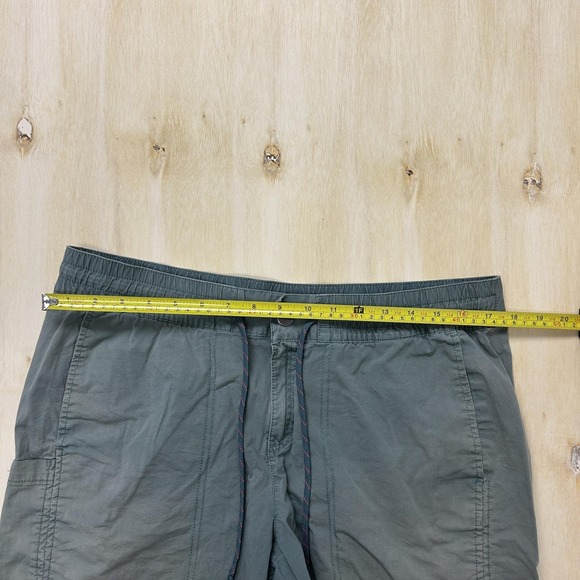 Columbia Swim Shorts Mens Large Green Elastic Waist Drawstring Trunks Pockets - Picture 5 of 11